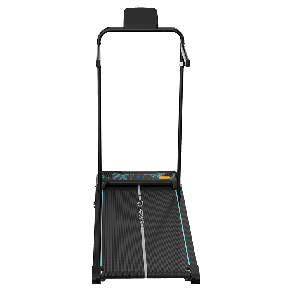 CITYSPORTS WP6FK — Walking Pad 440W, 1–6 km/h, incline 4 levels (up to 13.41%) | Foldable, Black