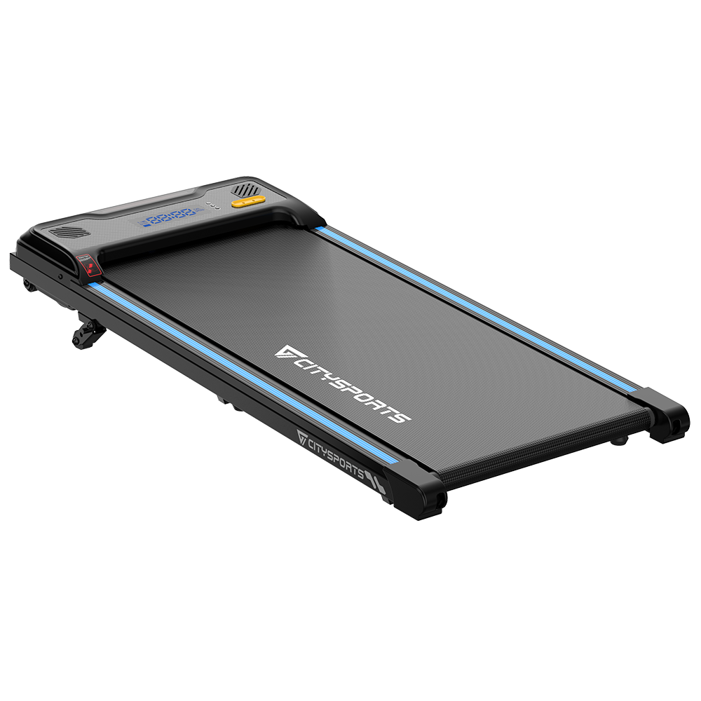 CITYSPORTS WP6SK — Walking Pad 440W, 1–6 km/h, incline 3 levels (up to 13.41%) | Foldable, Black