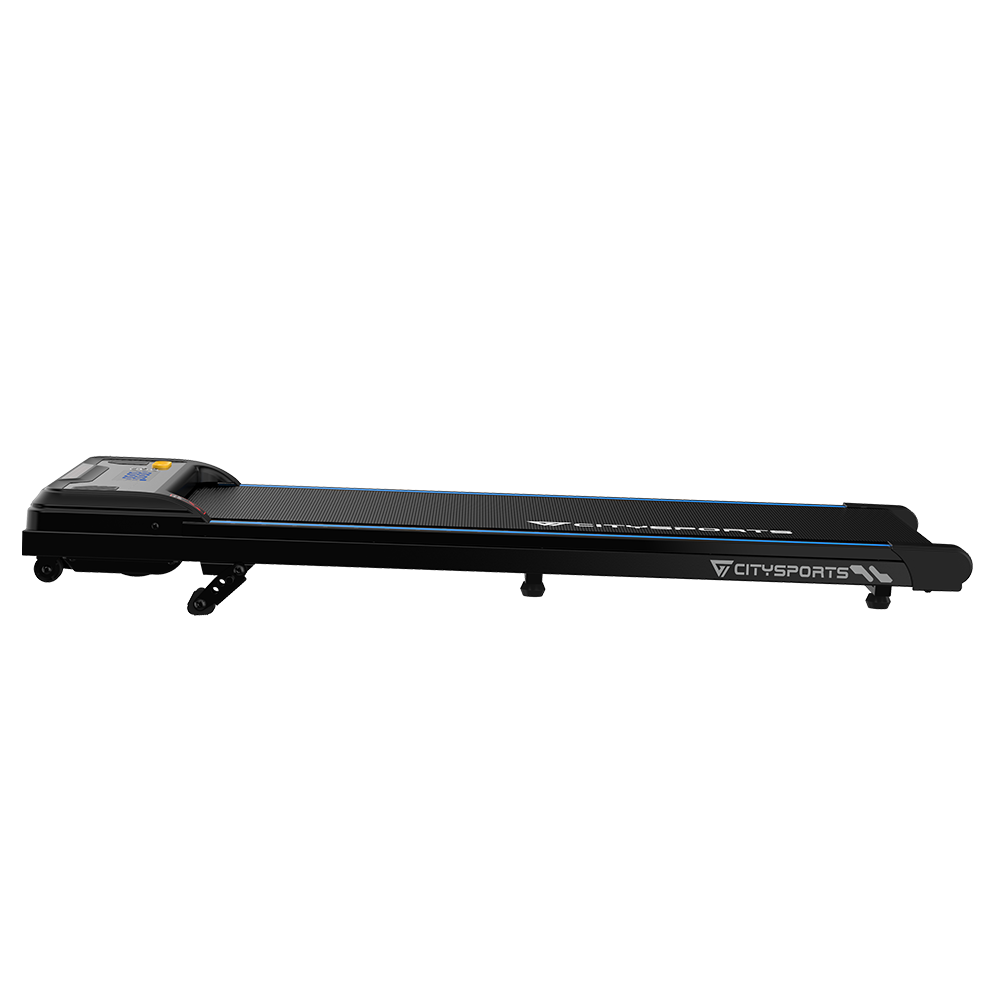 CITYSPORTS WP6SK — Walking Pad 440W, 1–6 km/h, incline 3 levels (up to 13.41%) | Foldable, Black