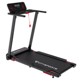 CITYSPORTS HG2-8 Treadmill with Bosch Motor 1400W, 1–8 km/h, 7.7% | Foldable, Black