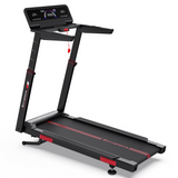 CITYSPORTS NB2 — Treadmill 3700W, 1–16,5 km/h, 15 levels elec | Foldable, Black